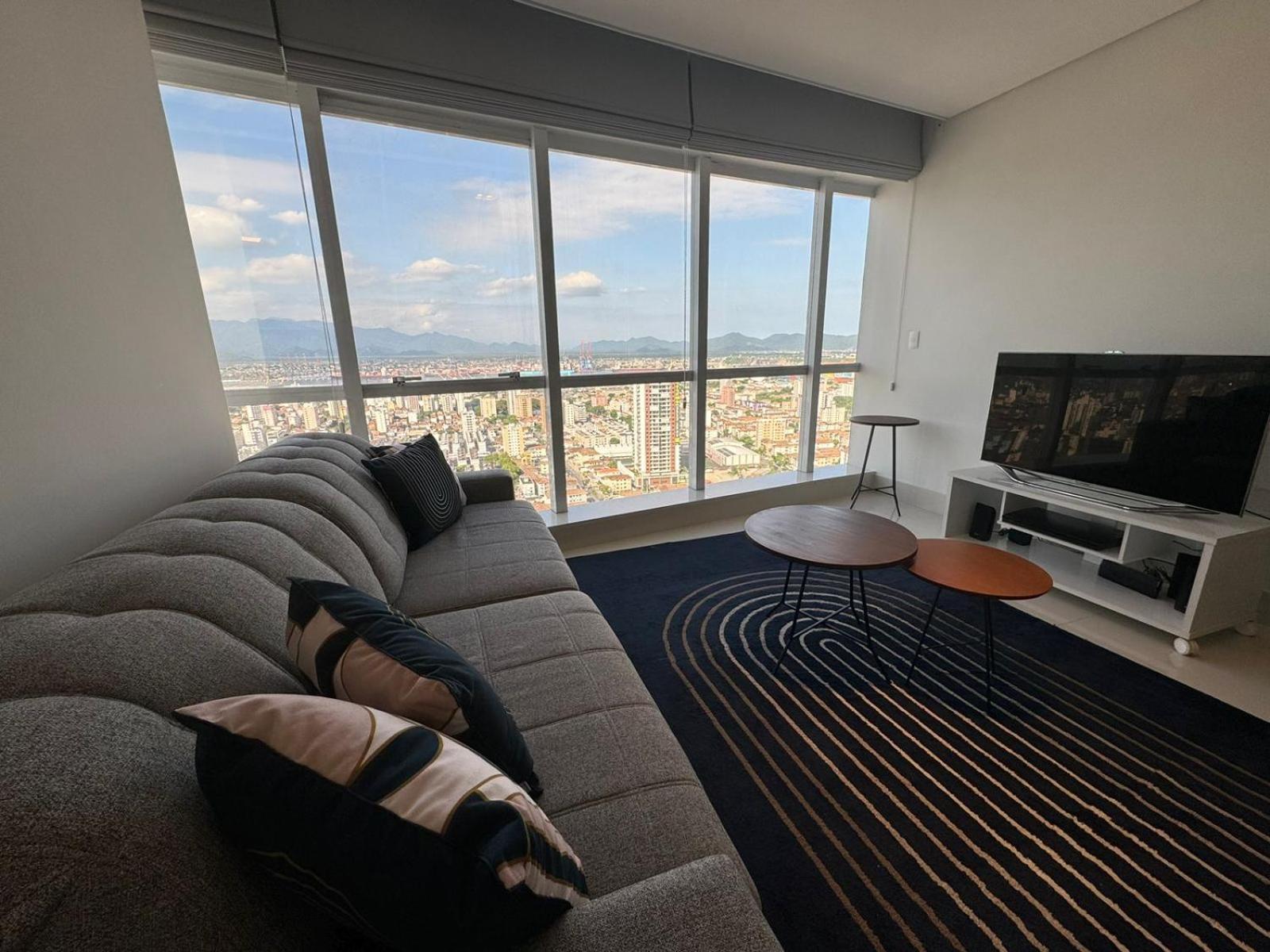 Apartment 01 Quadra Da - Luxo Praiamar Santos (Sao Paulo)